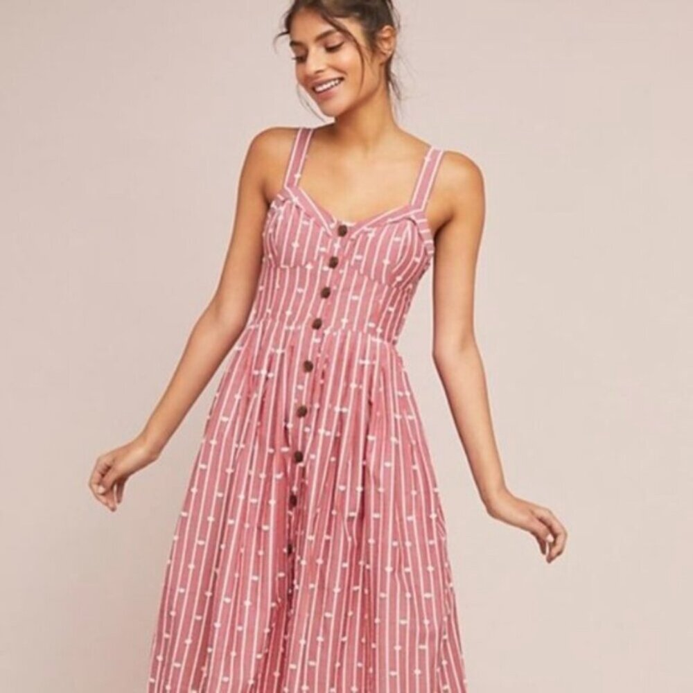 Anthropologie NEW Maeve Hudson Dress Size 6